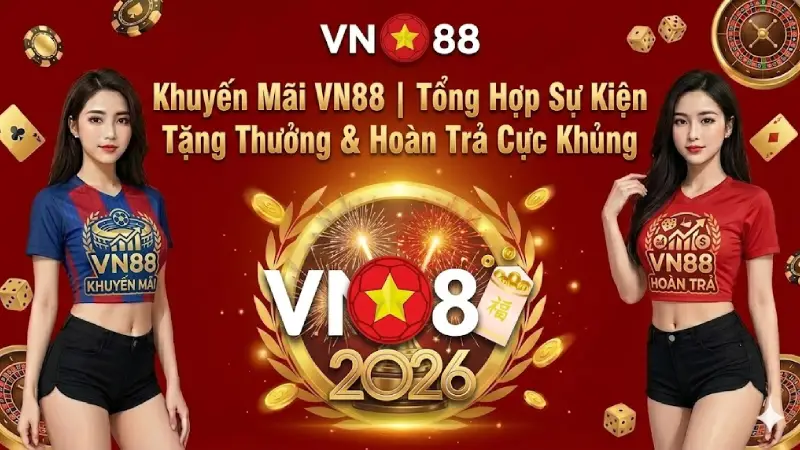 Cơn Mưa Ưu Đãi VN88 Dành Cho Mọi Thành Viên