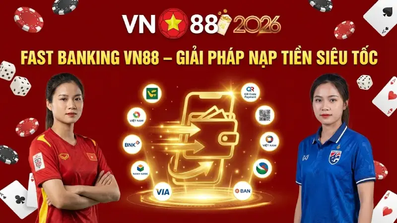 Fast Banking VN88 – giải pháp nạp tiền siêu tốc
