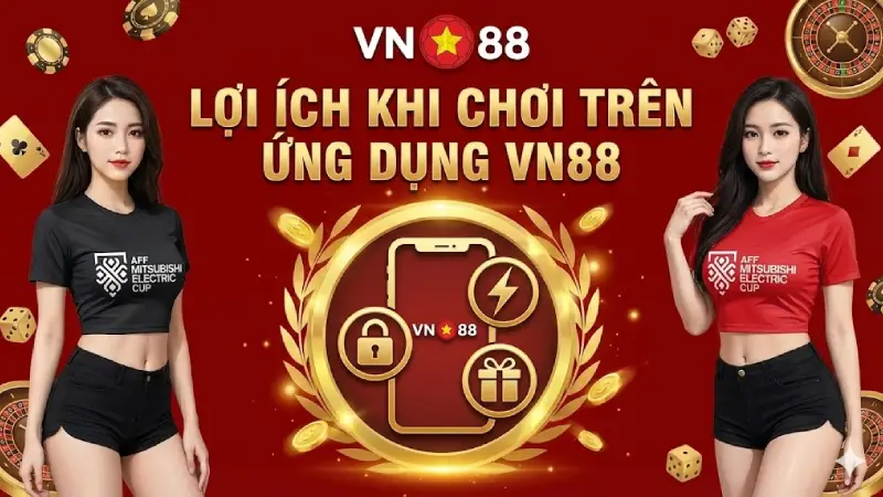 Lợi ích khi chơi trên ứng dụng VN88