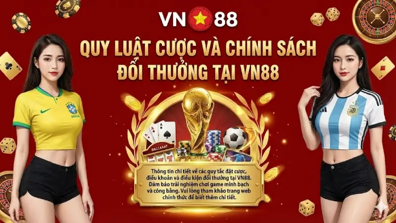 Quy luật cược và chính sách đổi thưởng tại vn88
