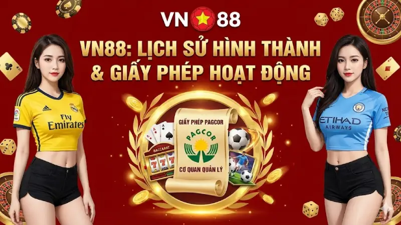VN88 và lịch sử hình thành cùng giấy phép hoạt động cơ quan quản lý