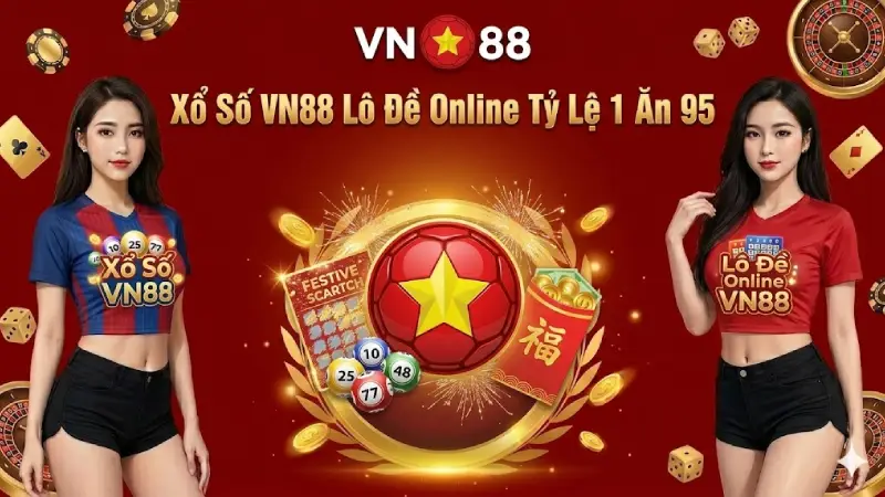 Xổ Số VN88 Lô Đề Online Tỷ Lệ 1 Ăn 95
