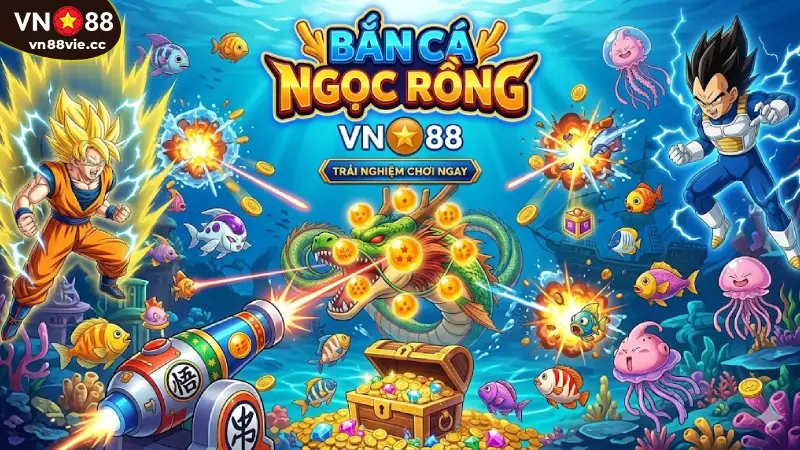Bắn cá ngọc rồng VN88 siêu nổ