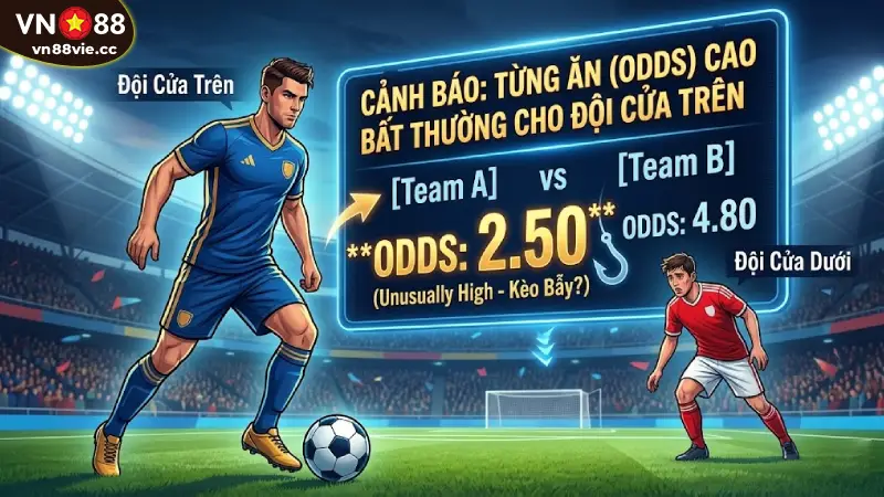 Dấu hiệu nhận biết kèo dụ của nhà cái