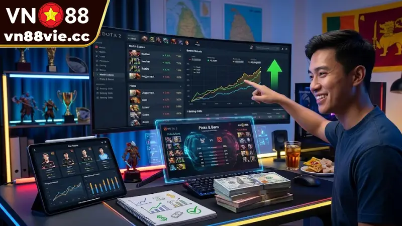 4 Chiến Thuật Cá Cược Dota 2 Tại VN88 Tối Ưu Lợi Nhuận