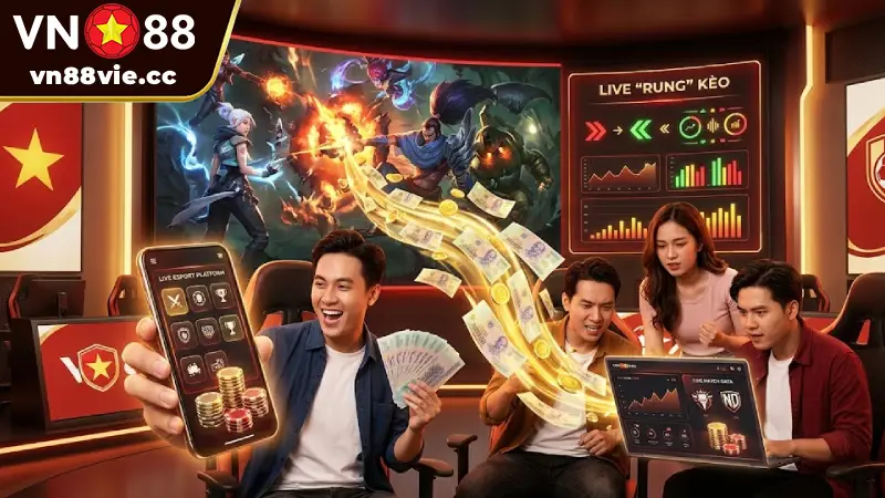 Đánh Kèo Rung Esport VN88 - Tối Ưu Lợi Nhuận Giao Tranh