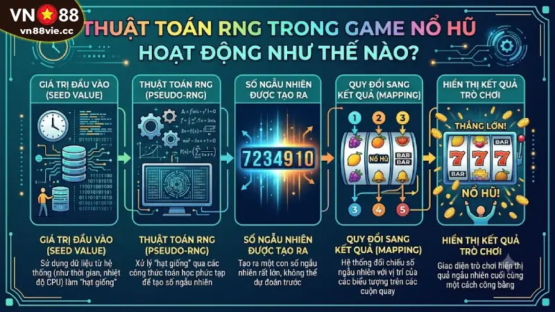 Thuật Toán RNG Trong Game Nổ Hũ Hoạt Động Như Thế Nào?